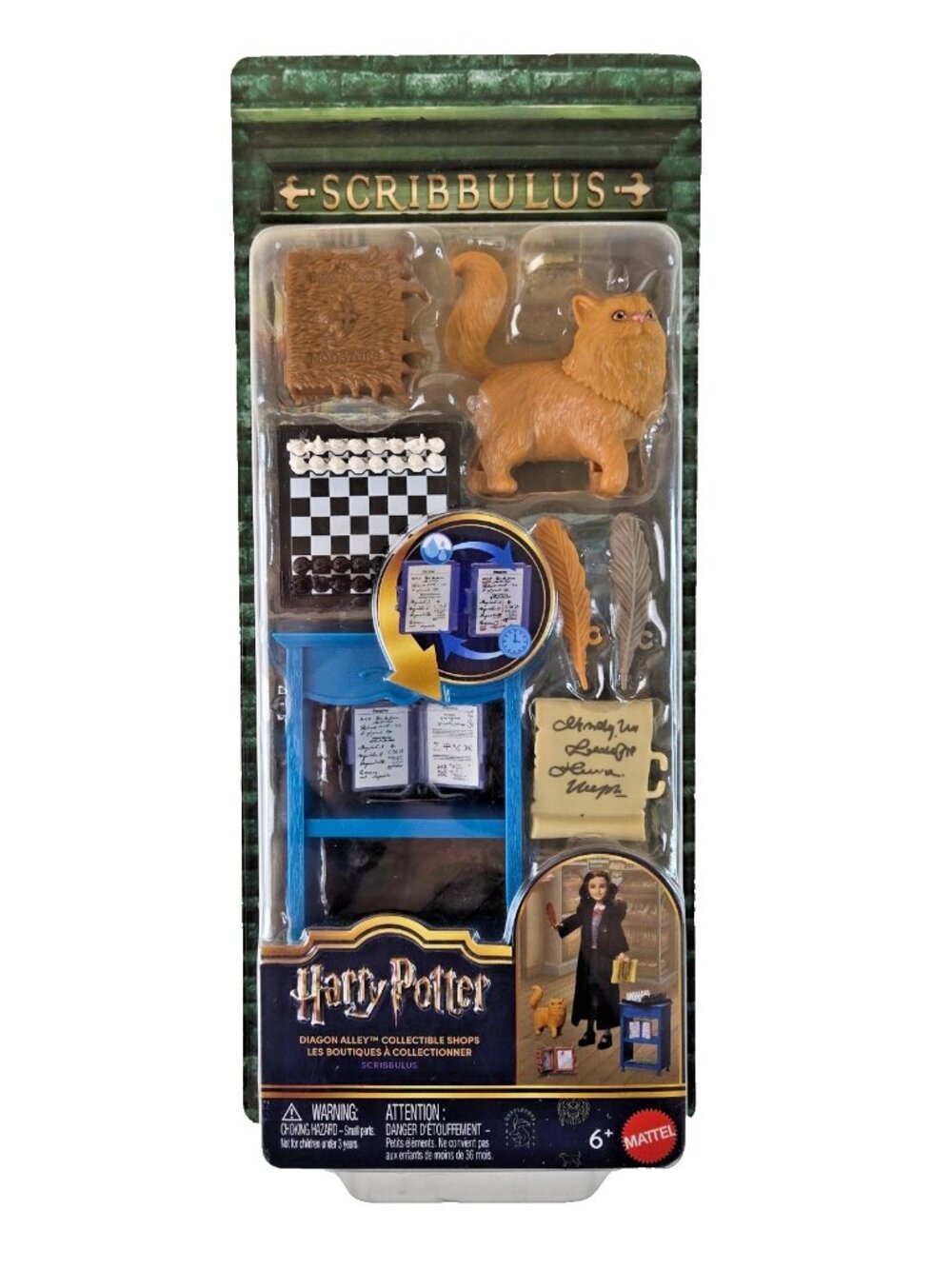 Harry Potter Diagon Alley Collectible Shops Accessory Set Mattel New Sealed